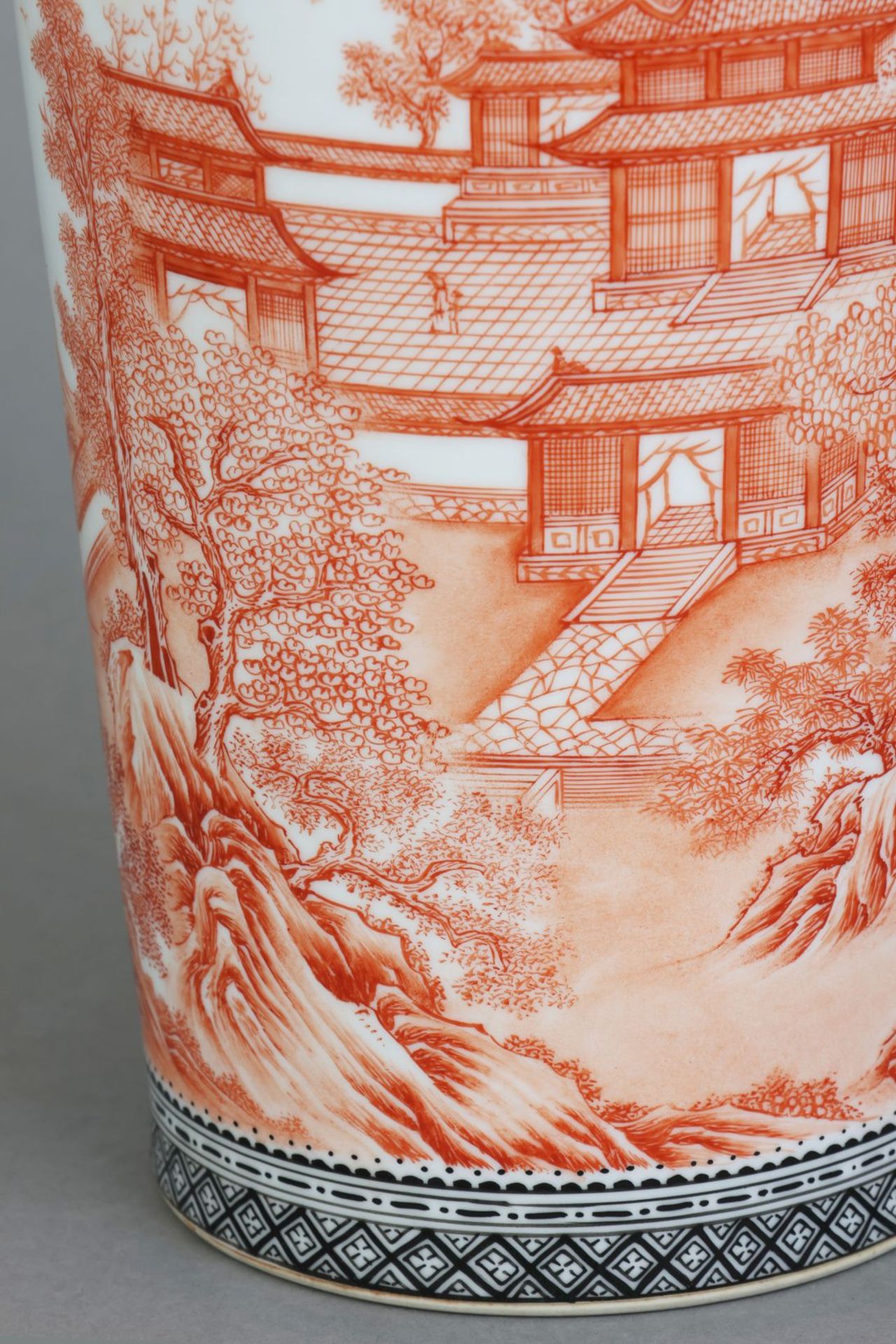 Chinesische Porzellanvase - Image 3 of 4