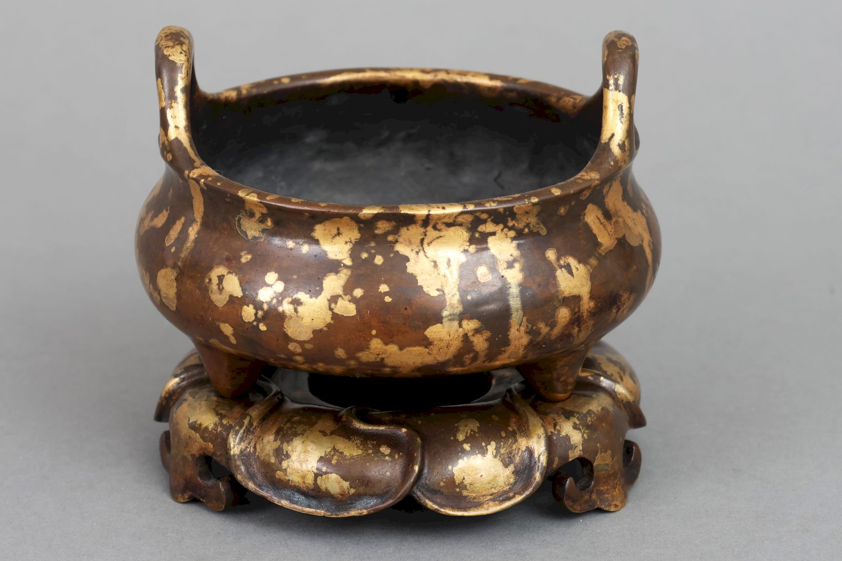 Chinesische Bronze-Räucherschale - Image 2 of 4