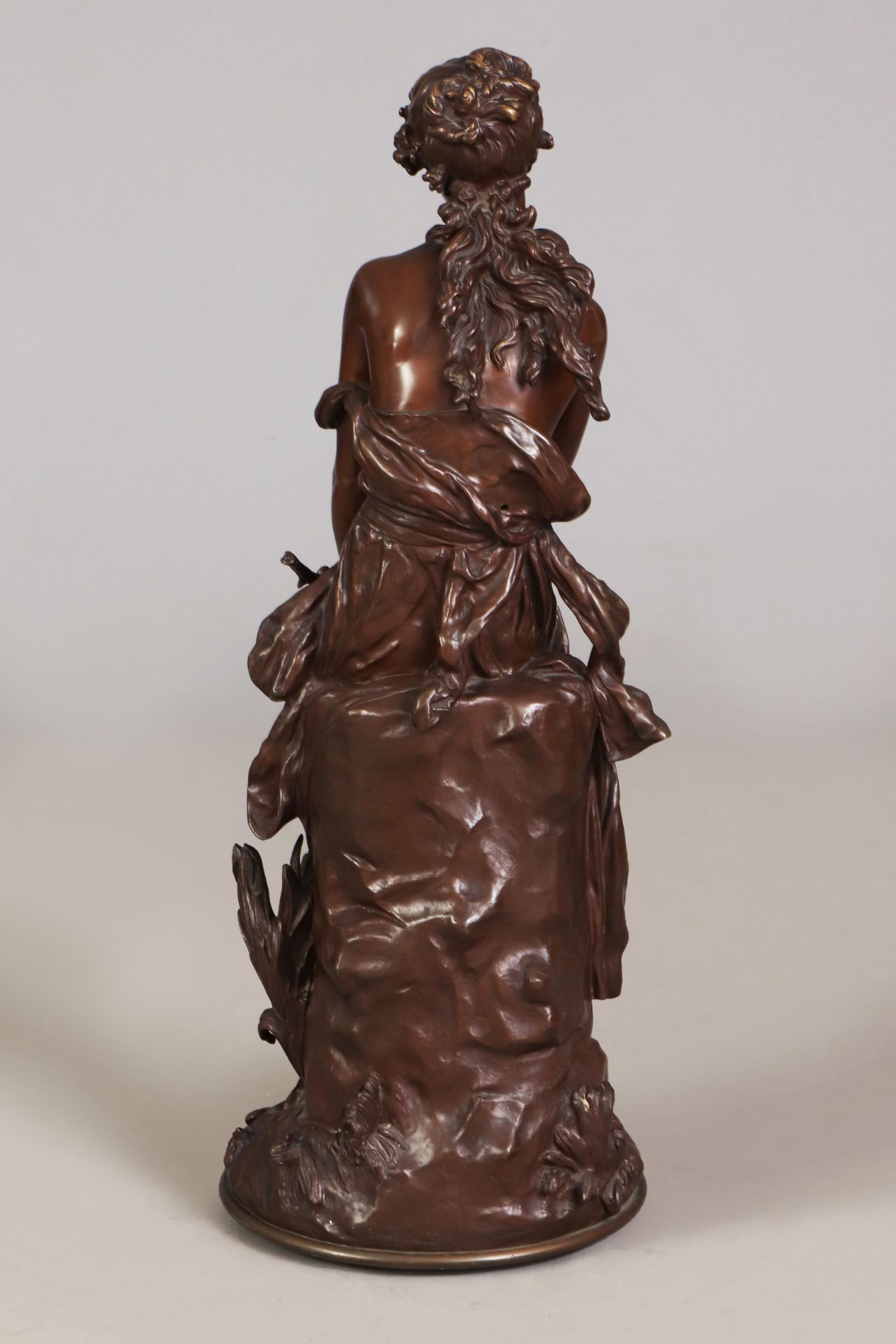 HIPPOLYTE MOREAU Bronzefigur ¨La Reve¨ (Der Traum) - Bild 2 aus 4