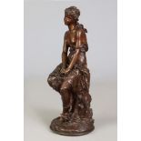HIPPOLYTE MOREAU Bronzefigur ¨La Reve¨ (Der Traum)