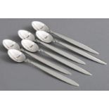 6 GEORG JENSEN (Denmark) Dessertlöffel ¨Cactus¨