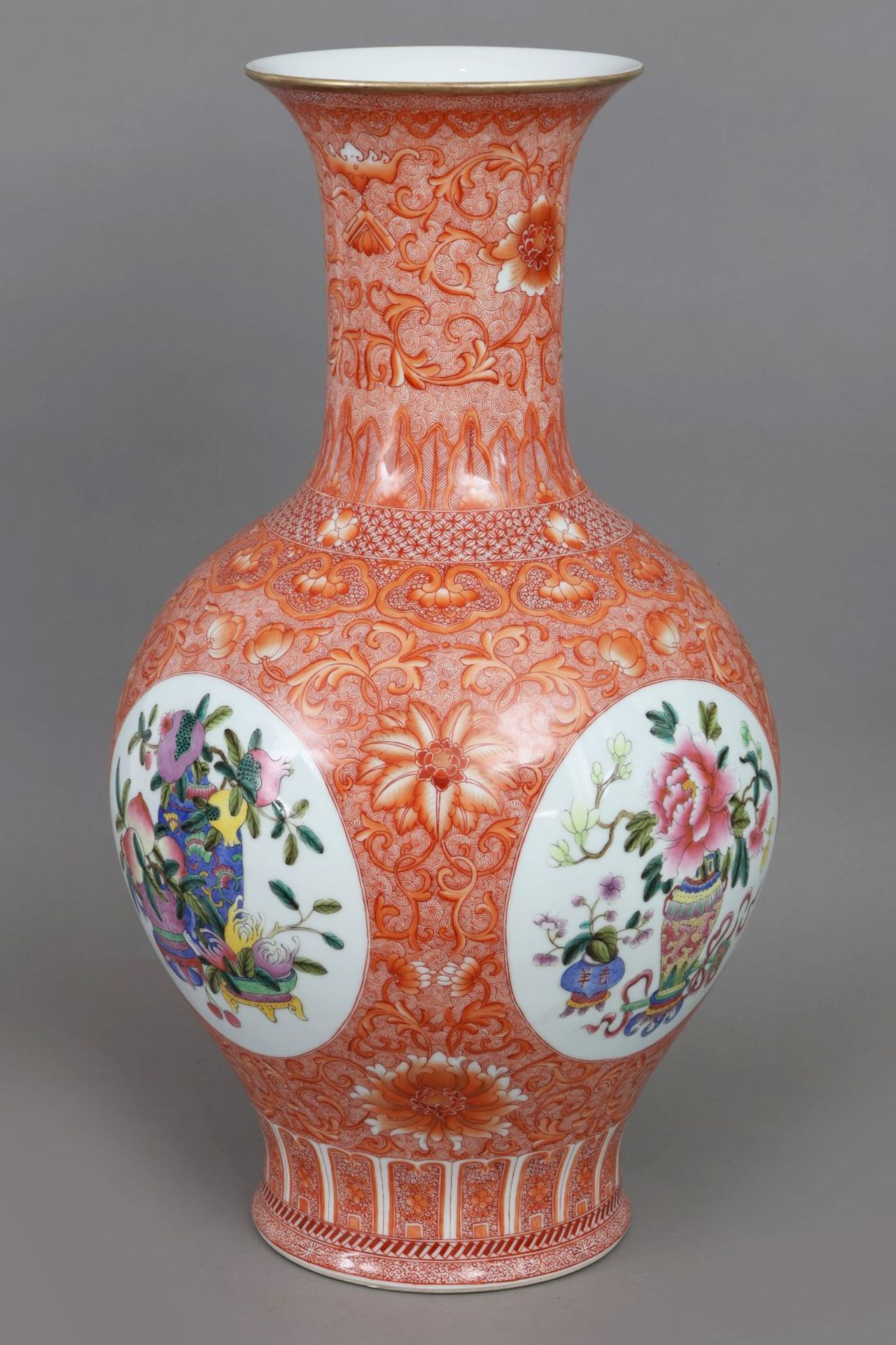 Große chinesische Porzellanvase - Image 2 of 4