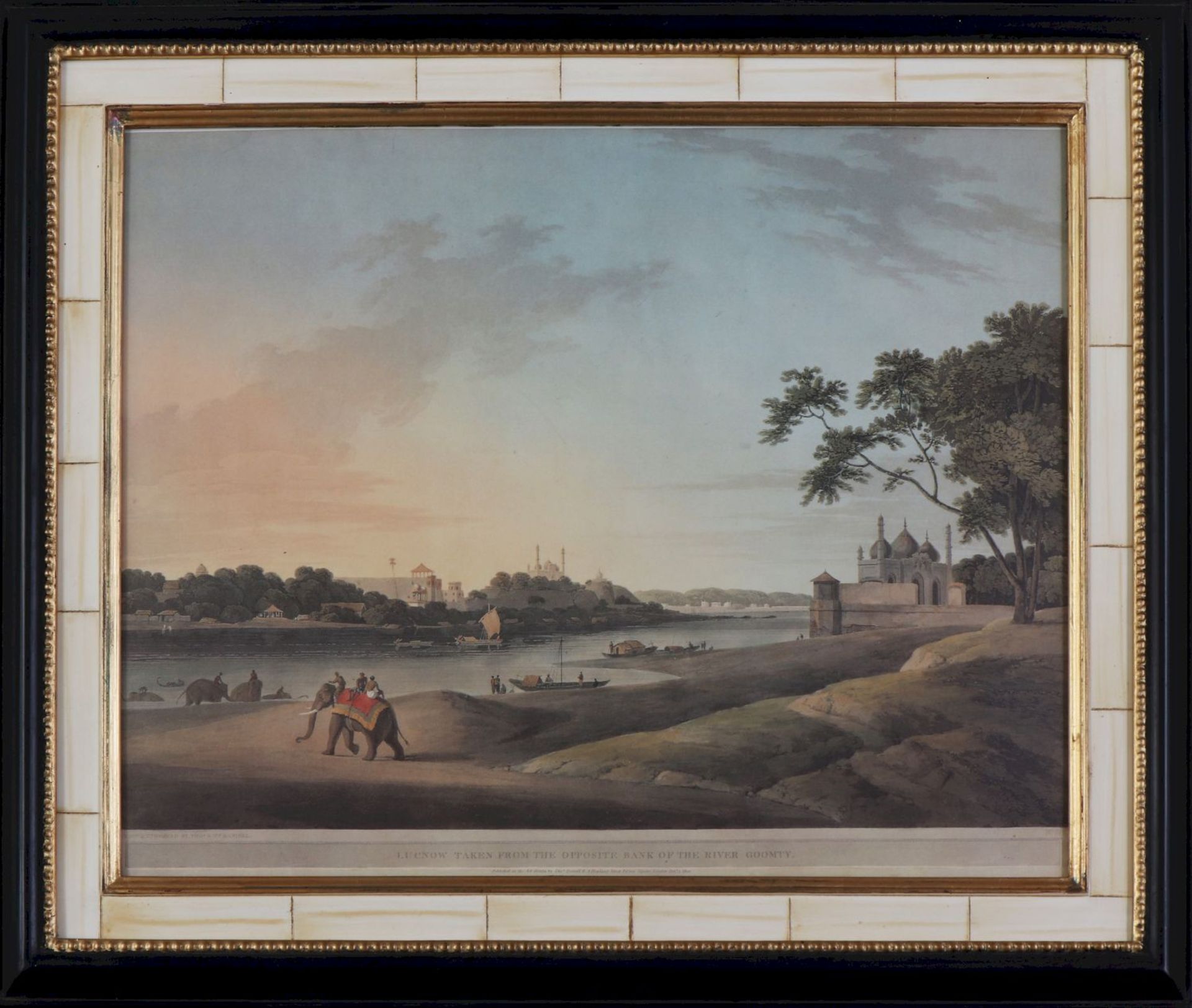 Nach THOMAS DANIELL (1749 Kingston upon Thames - 1840 Kensington) - Image 4 of 9