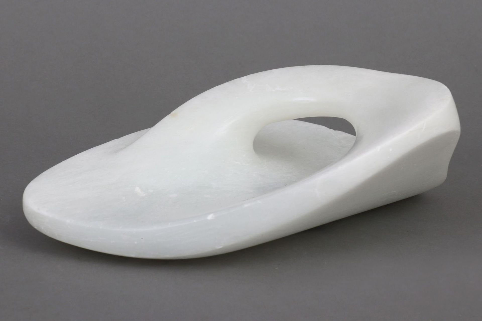 Alabaster Skulptur ¨amorphe Form¨ - Image 3 of 4