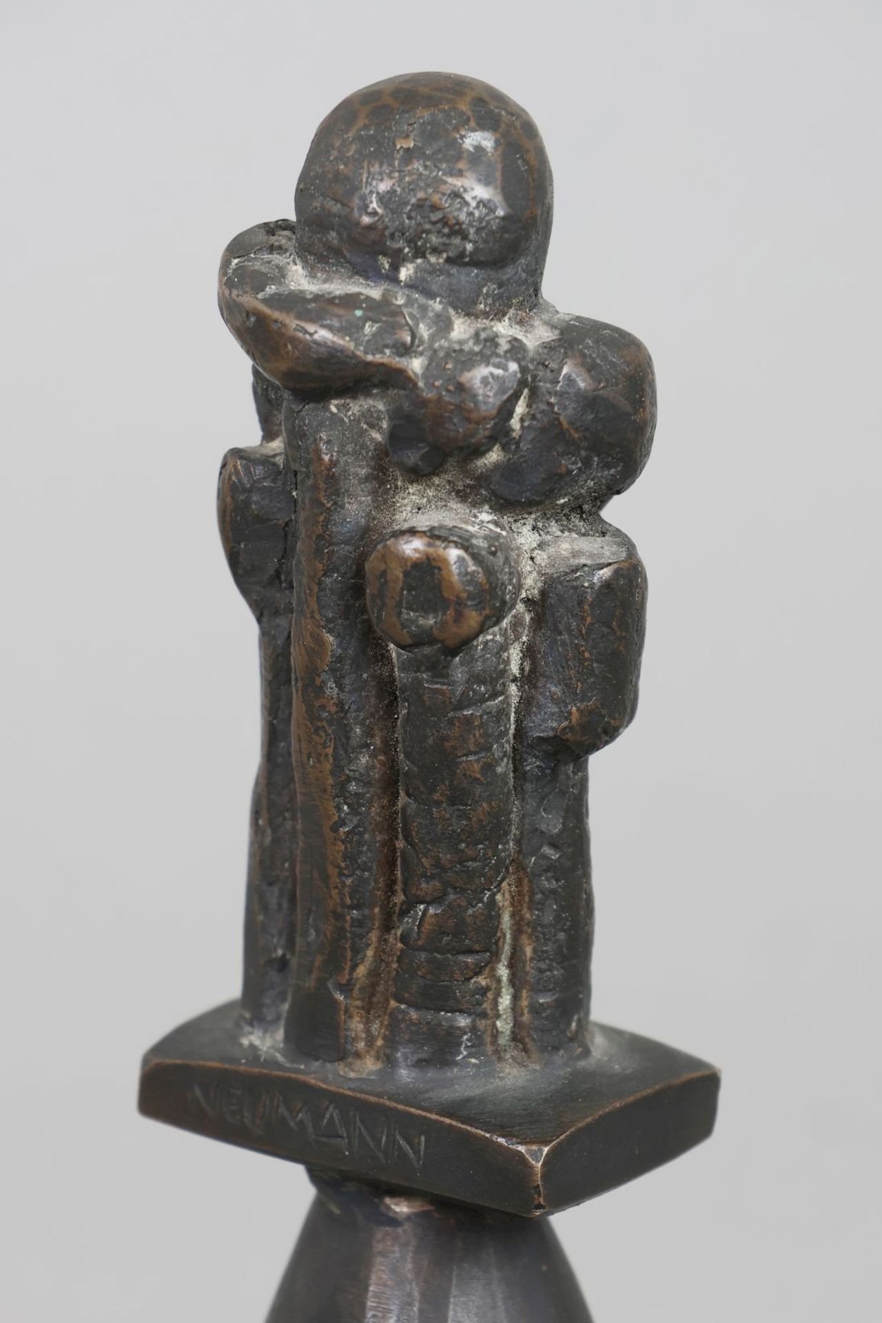 wohl Gerhard Daniel NEUMANN (* 1934) Bronzefigur ¨Umarmung¨ - Image 3 of 4