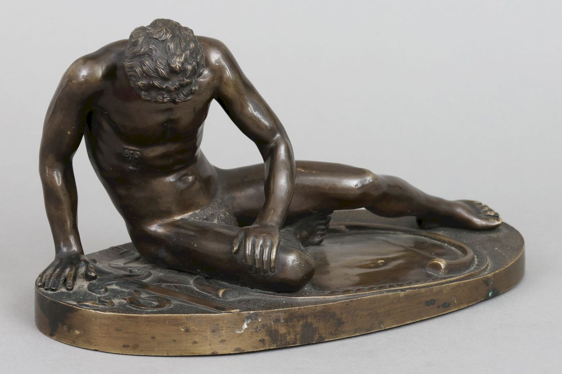 Bronzefigur ¨Sterbender Gallier¨ - Image 2 of 4