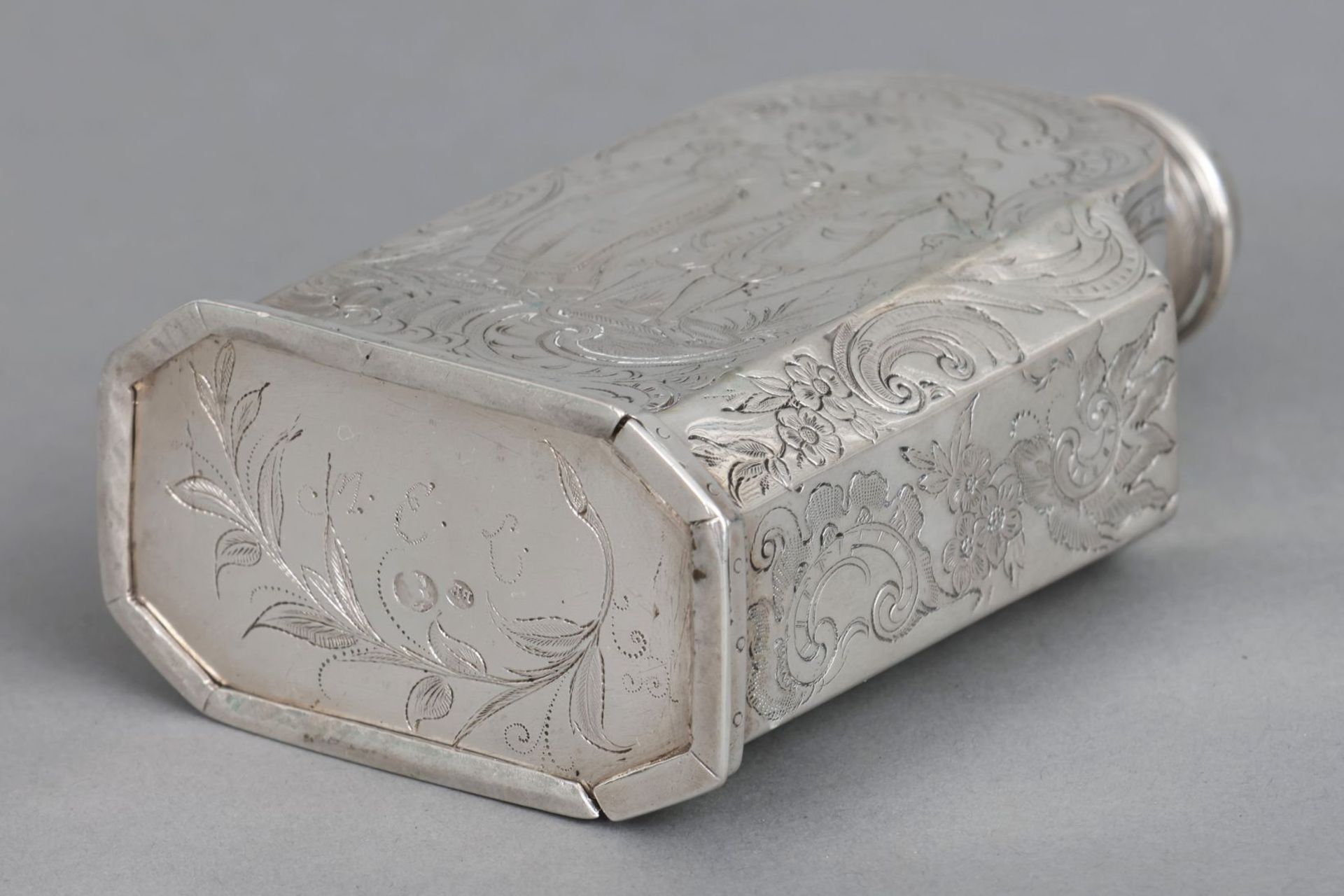 Silber Teedose des 18. Jahrhunderts - Image 5 of 8