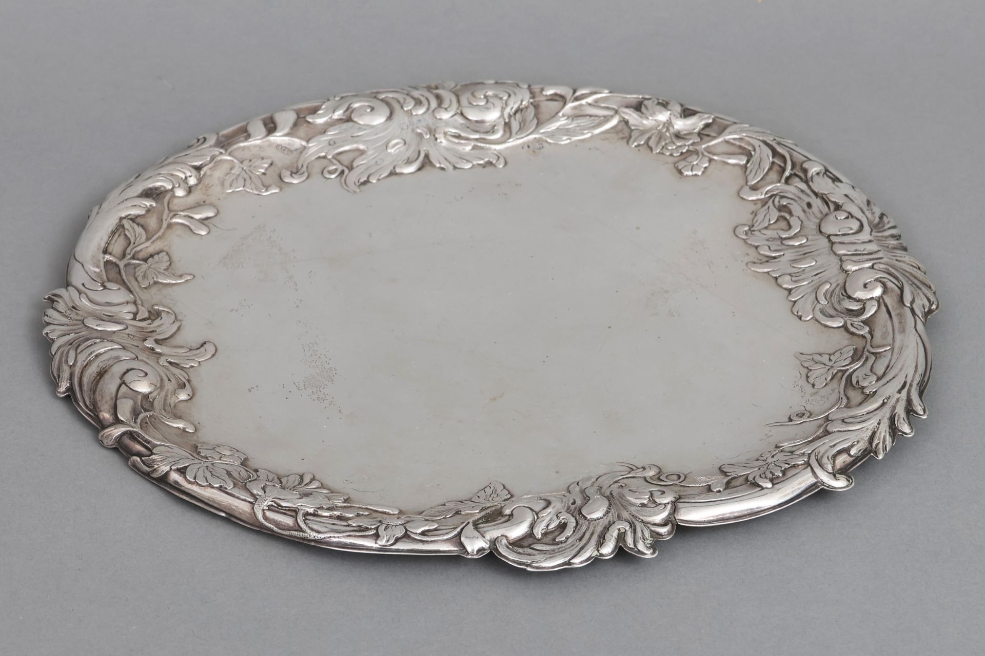 Silber Platte, Braunschweig 18. Jahrhundert