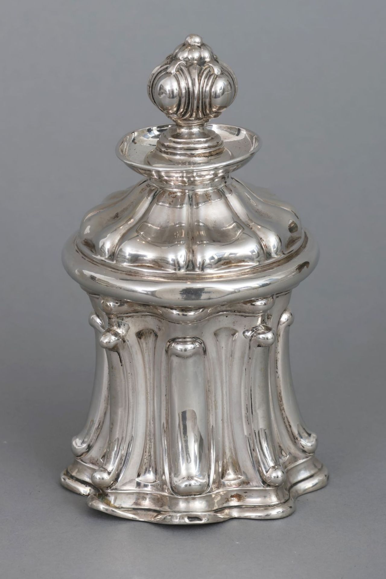Silber Teedose des frühen 19. Jahrhunderts