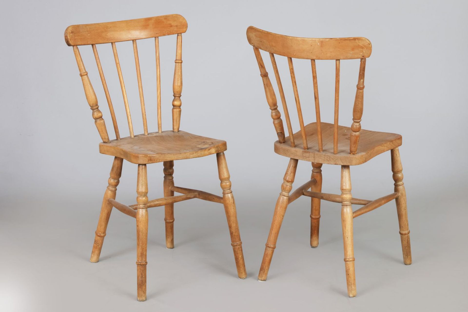 6 englische Farmer´s chairs - Image 2 of 3