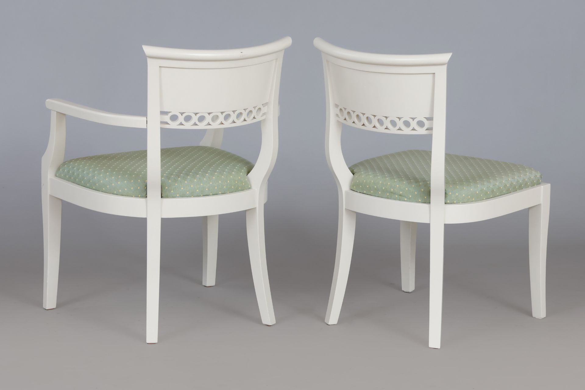 10 Ess-Stühle im Stile des dänischen Biedermeier - Image 4 of 6