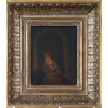 GERARD DOU (1613 Leiden - 1675 ebenda begraben) oder Umfeld