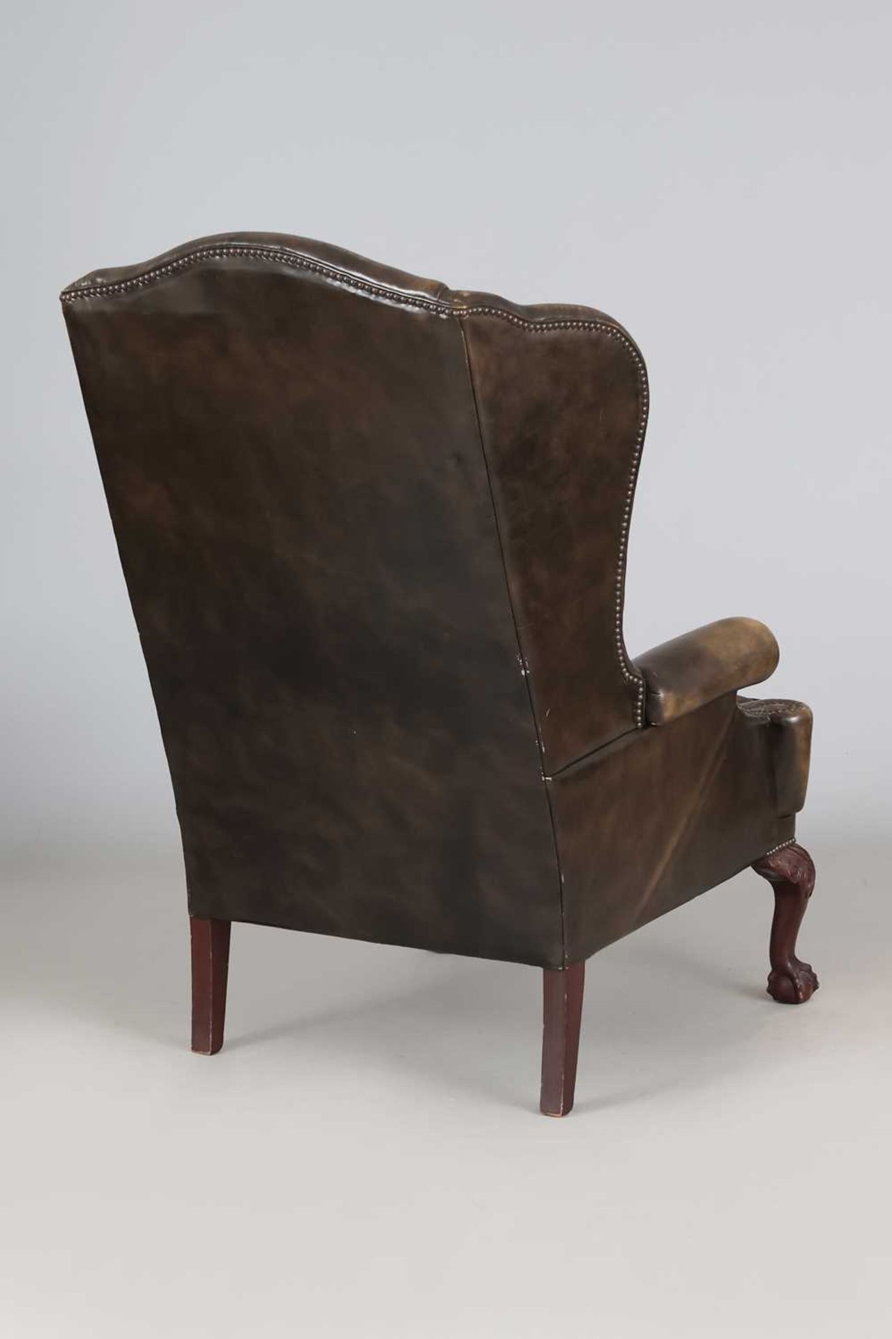 Englischer Wing-chair im Stile des 19. Jahrhunderts - Bild 3 aus 4