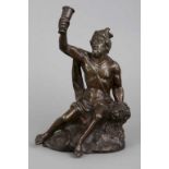 ANONYM, Bronzefigur des 19. Jahrhunderts "Bacchus"