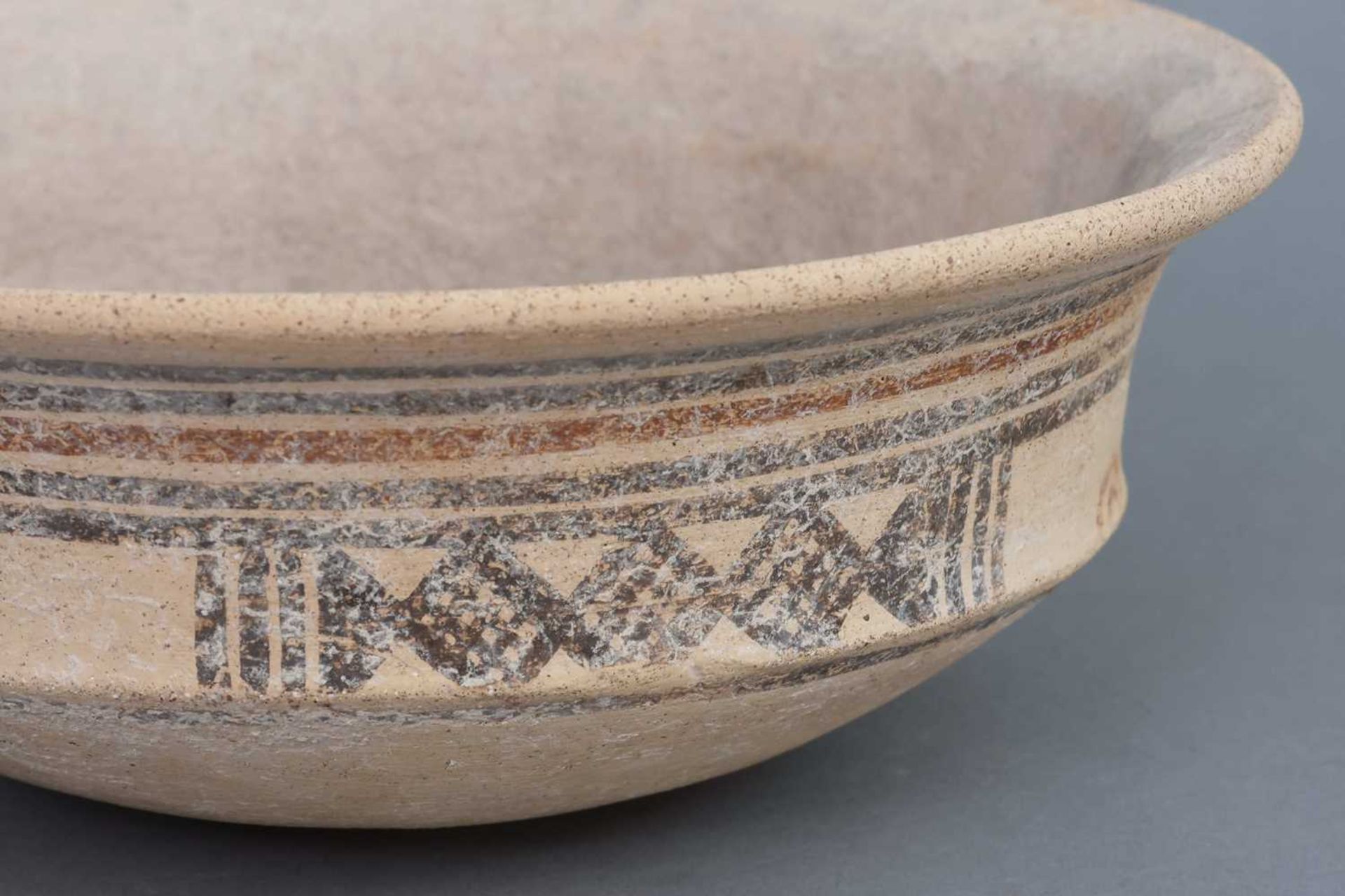 Antike wohl mesopotamische Steinzeug-Schale - Image 2 of 4
