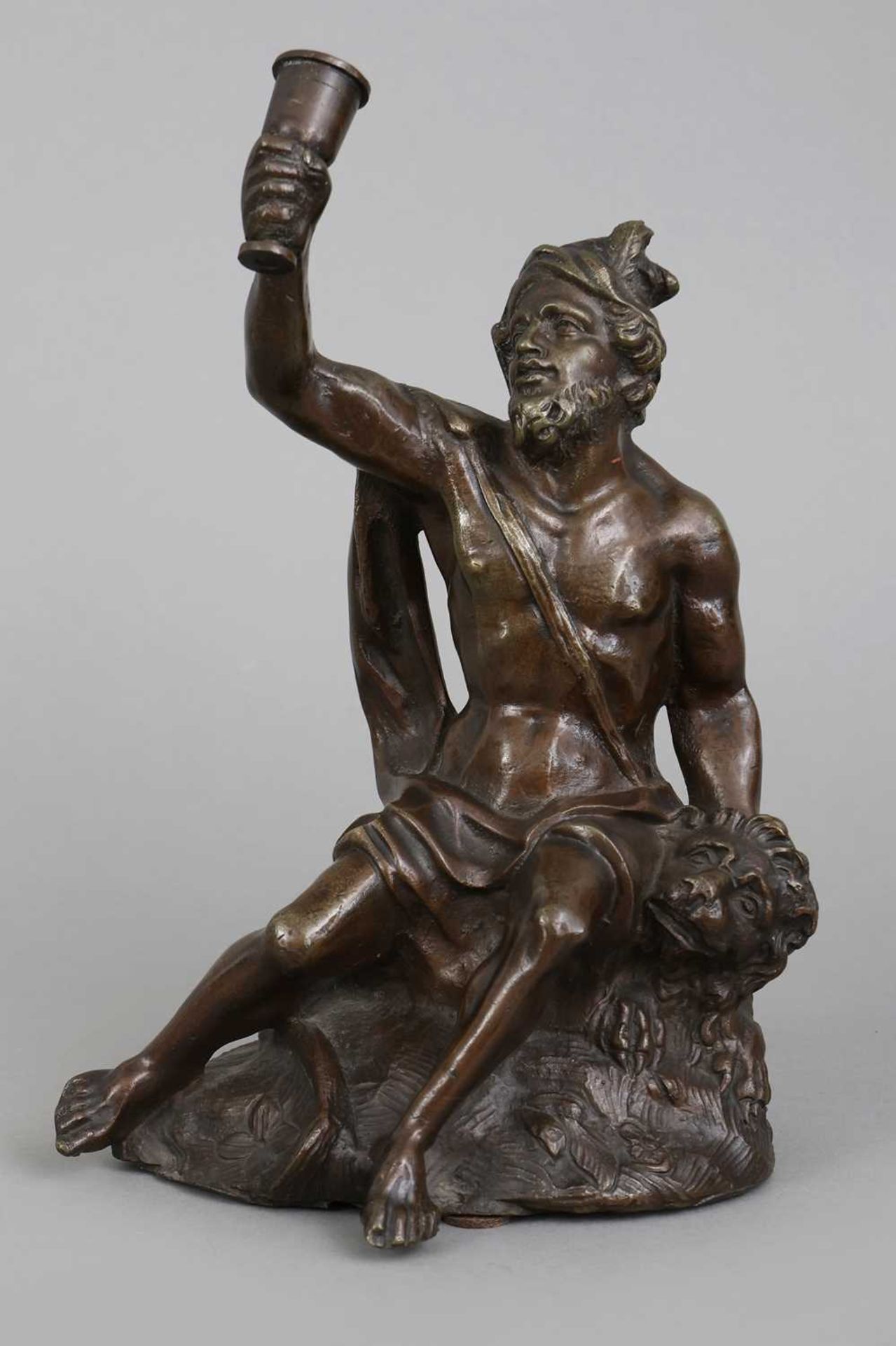 ANONYM, Bronzefigur des 19. Jahrhunderts "Bacchus"