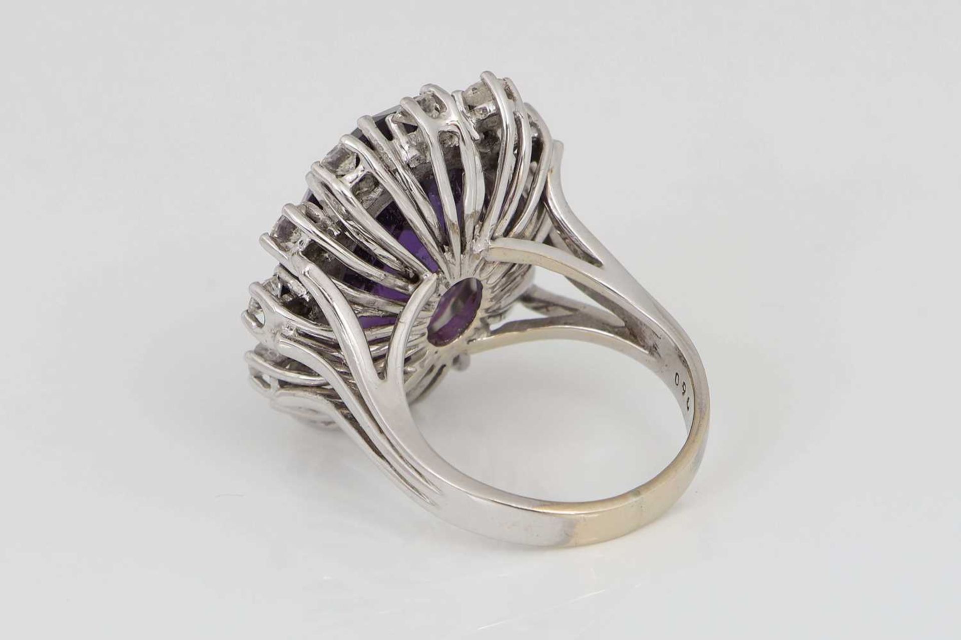 Cocktail Ring mit Amethyst - Image 3 of 5