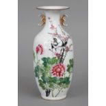 Chinesische Famille rose Porzellanvase