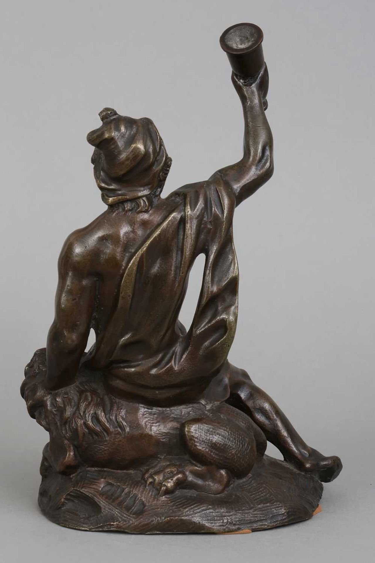 ANONYM, Bronzefigur des 19. Jahrhunderts "Bacchus" - Bild 2 aus 3