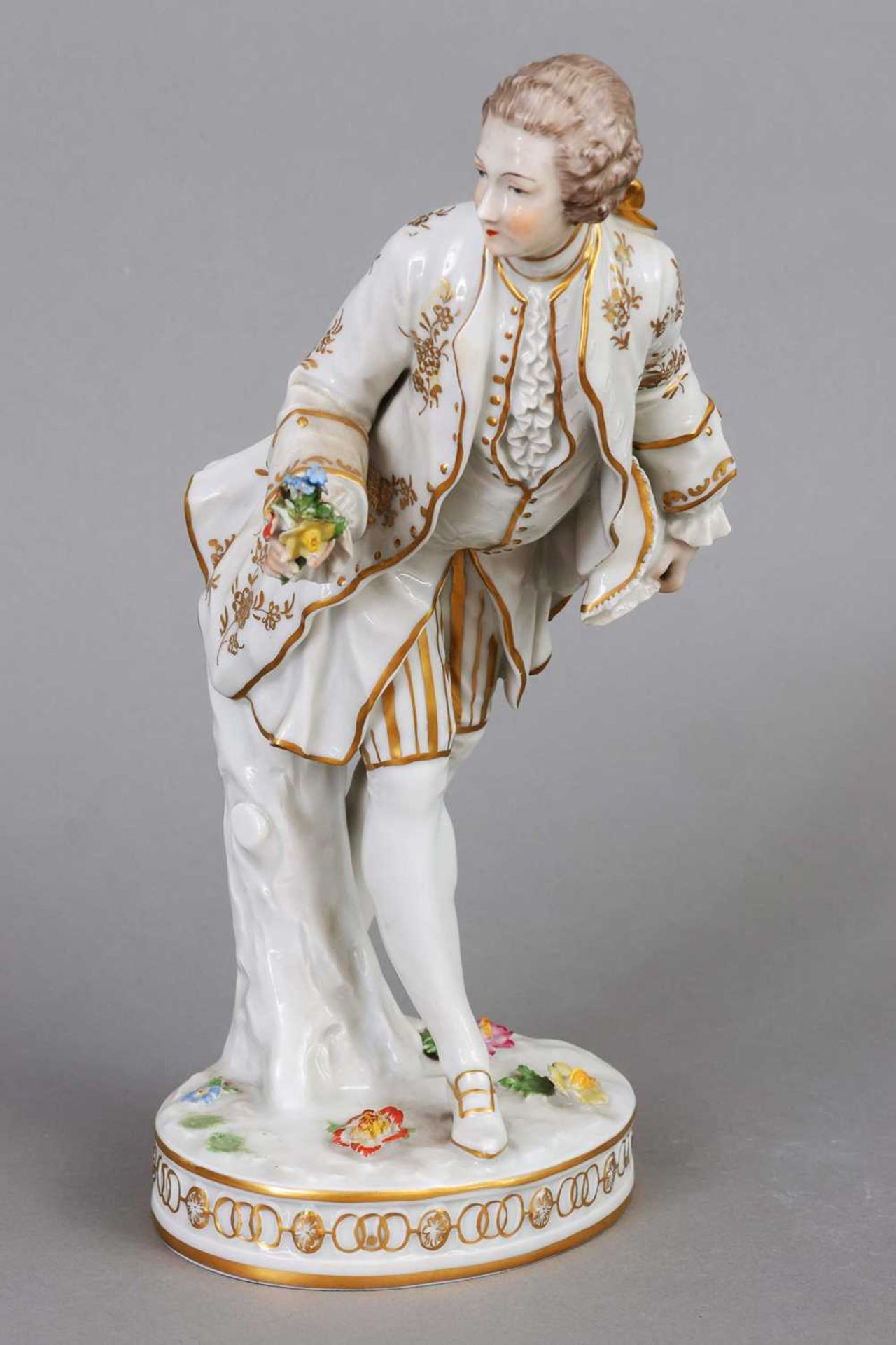 POTSCHAPPEL DRESDEN Porzellanfigur "Kavalier"