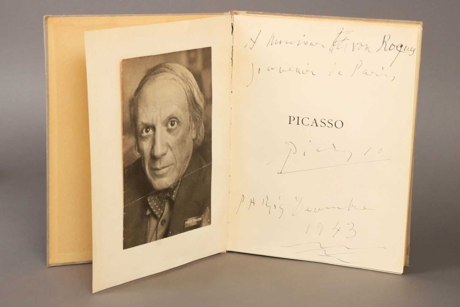 JEAN CASSOU Buch ¨"Picasso" (1940) mit Signatur Picassos
