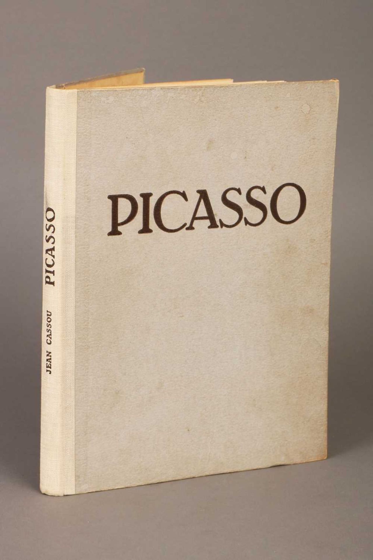 JEAN CASSOU Buch ¨"Picasso" (1940) mit Signatur Picassos - Bild 3 aus 3