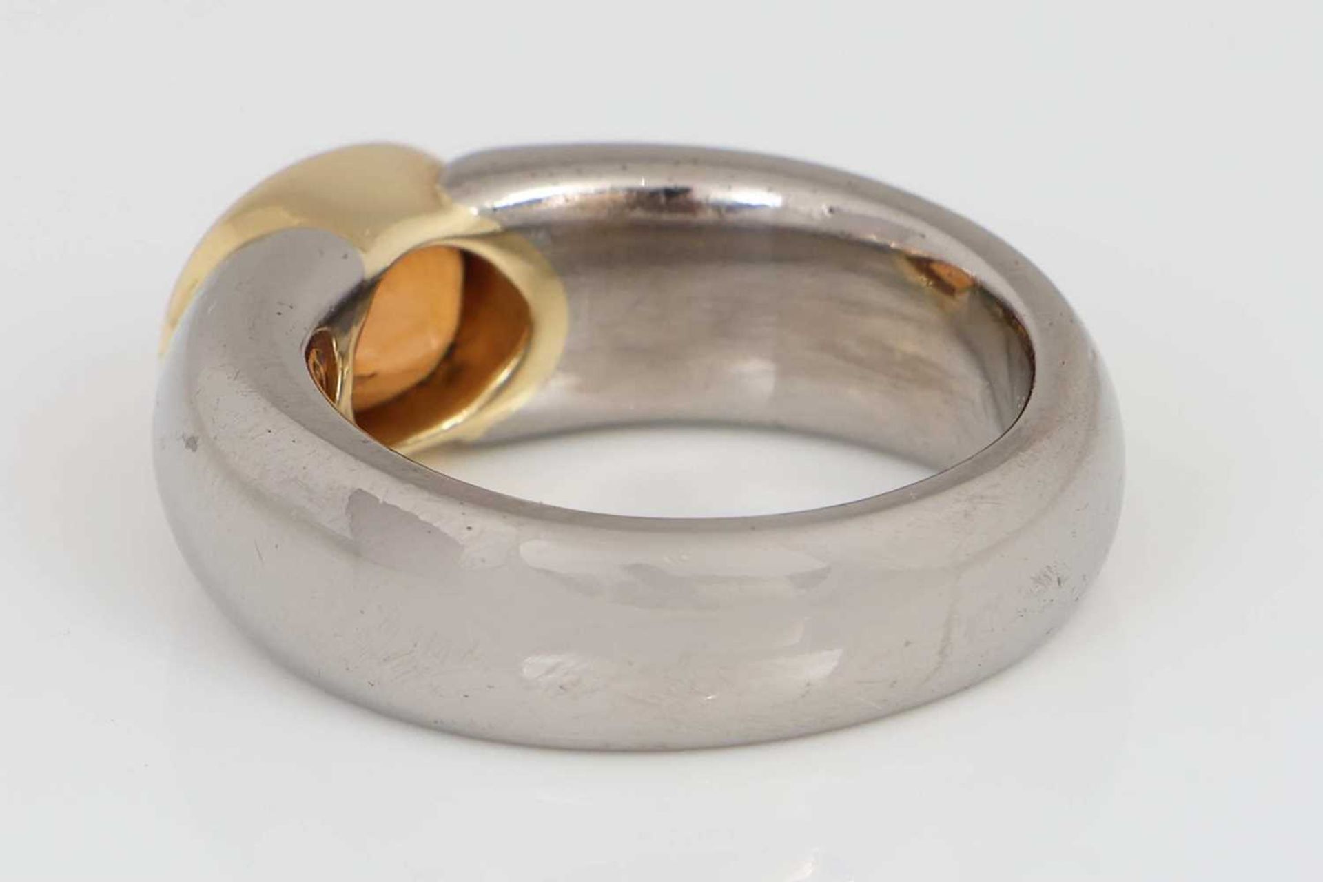 Ring mit Mandarin Granat - Bild 3 aus 4