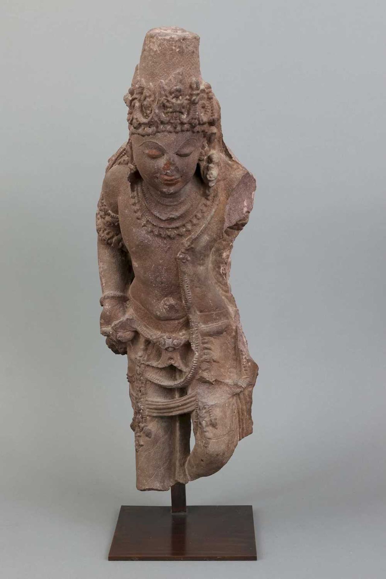 Indische Steinfigur "Vishnu" - Image 2 of 4