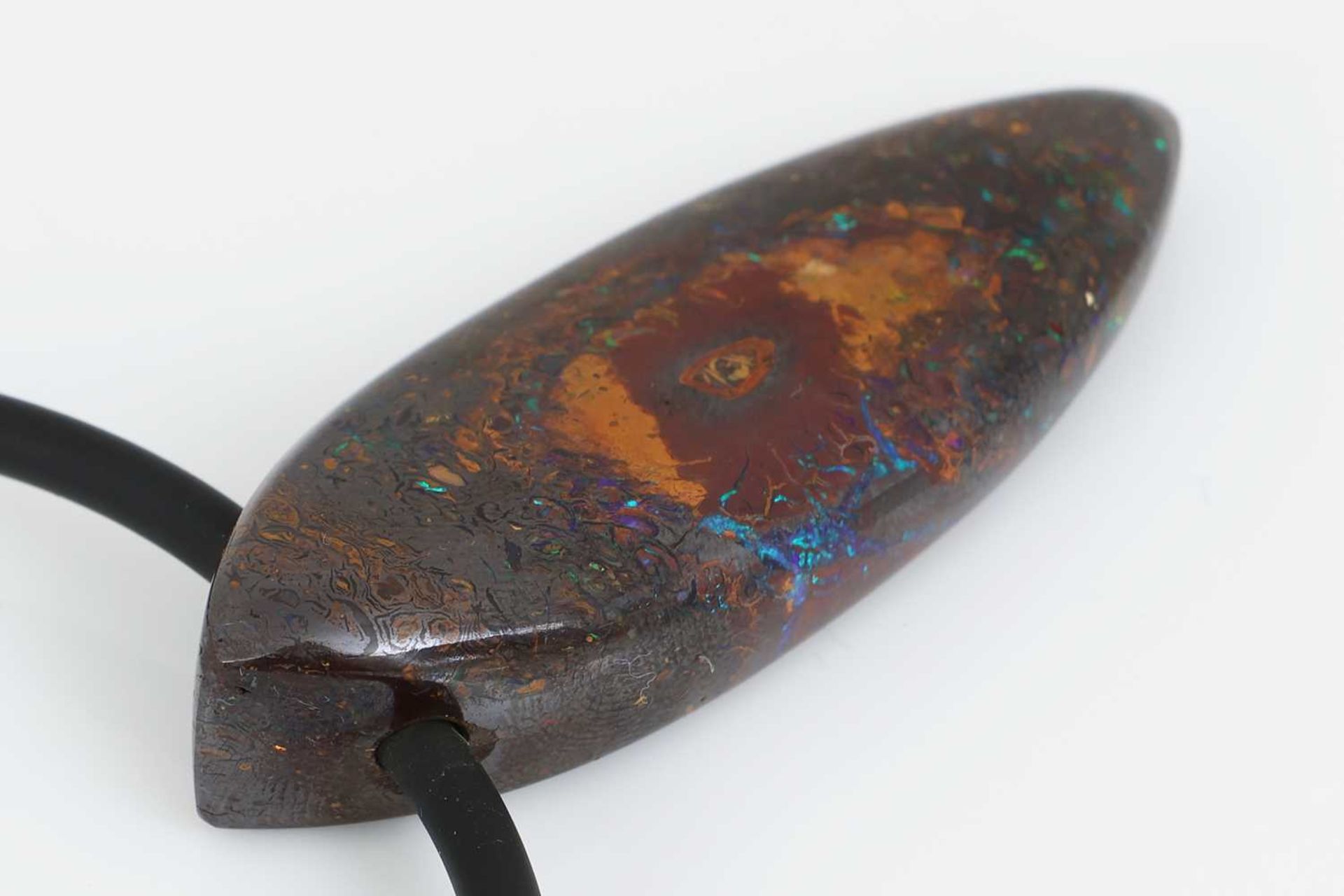 Kette mit Boulder-Opal Anhänger  - Bild 2 aus 3