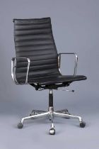 VITRA EA 119 Alu Chair auf Rollen
