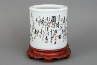 Chinesisches Porzellan-Cachepot