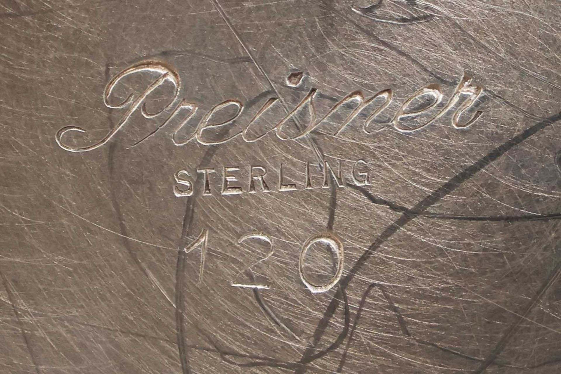 PREISNER (USA) Sterling Silber Schenkkrug - Image 3 of 3