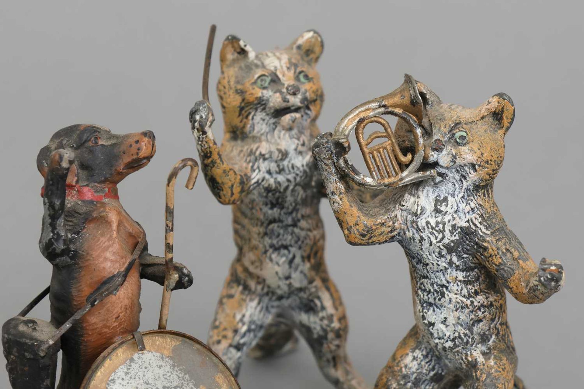 3 Metall Tierfiguren im Wiener Stil - Bild 3 aus 3