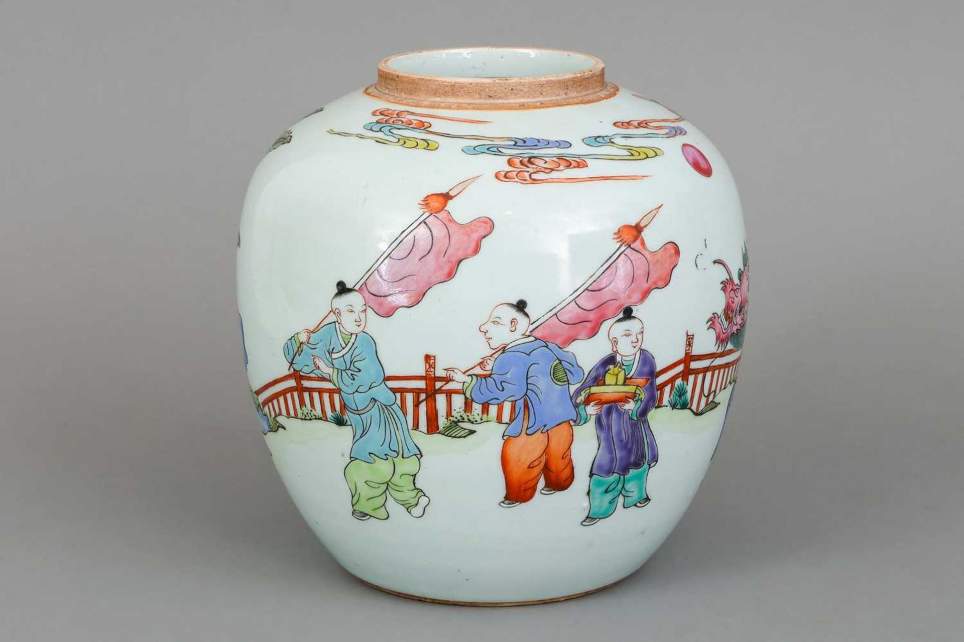 Chinesische Porzellanvase - Image 2 of 3