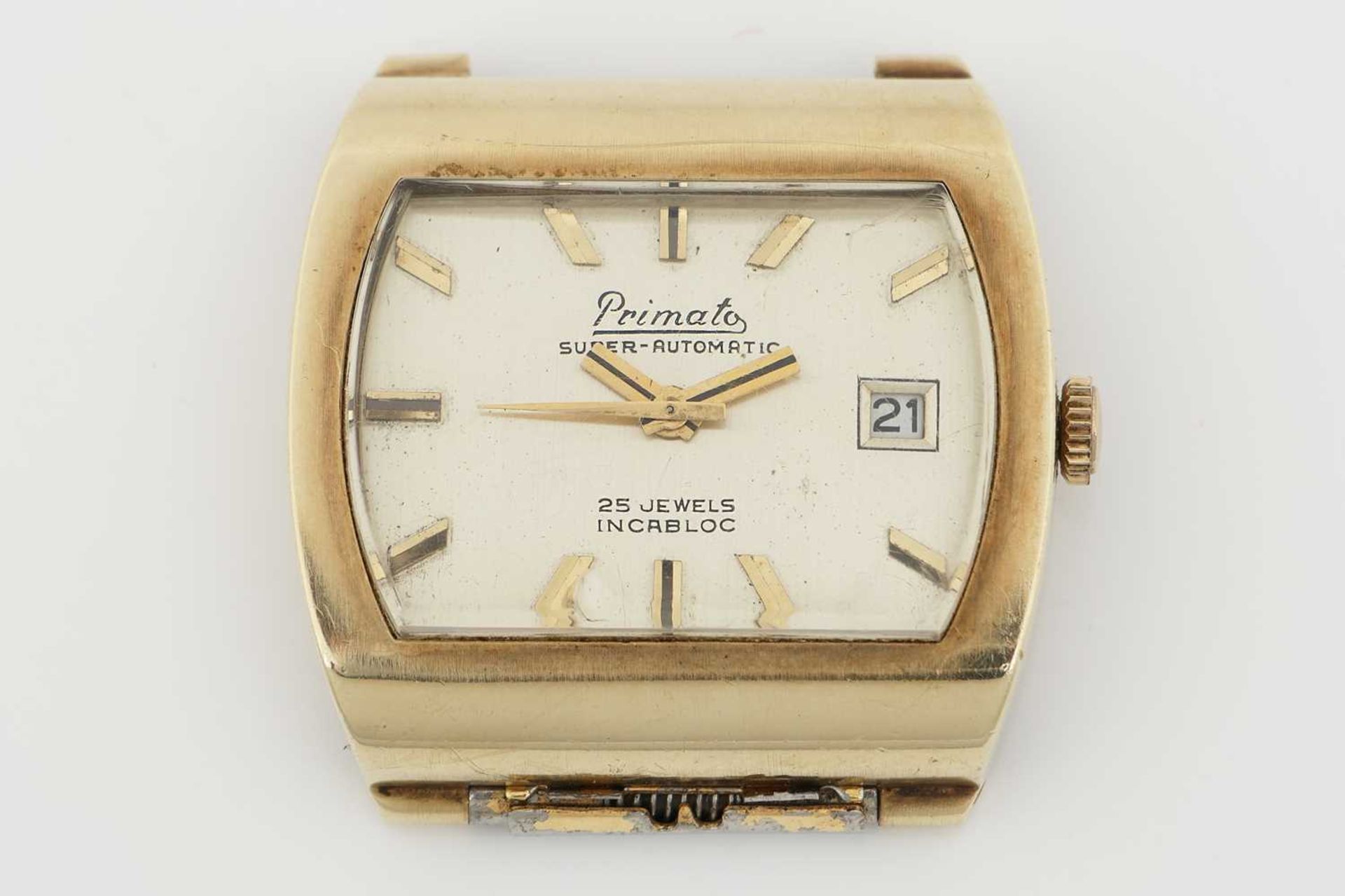 PRIMATO Super-Automatic Herren Armbanduhr der 1960er Jahre