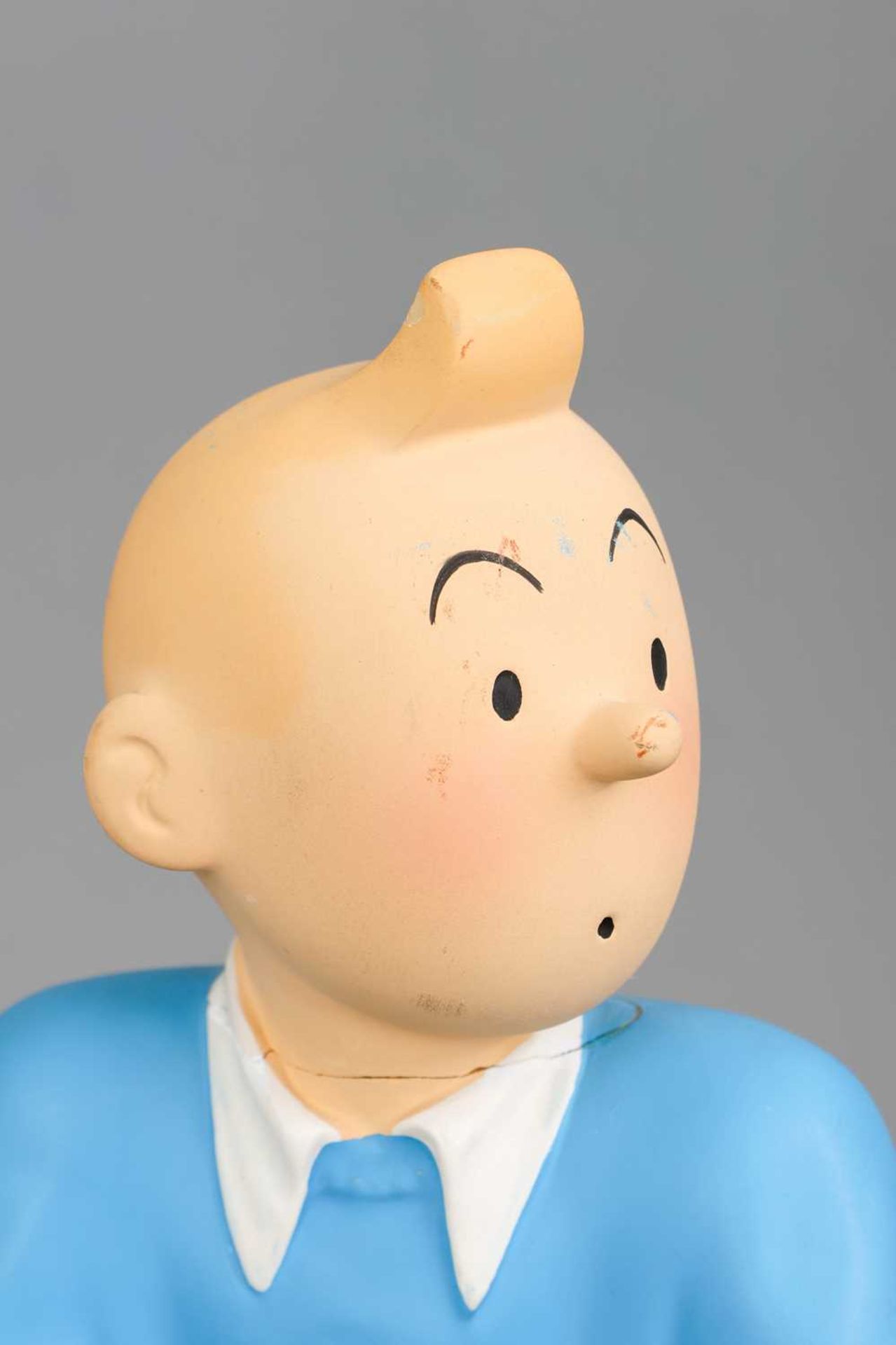 4 HERGE (Belgien) "Tintin" (Tim und Struppi) Massefiguren - Image 3 of 9