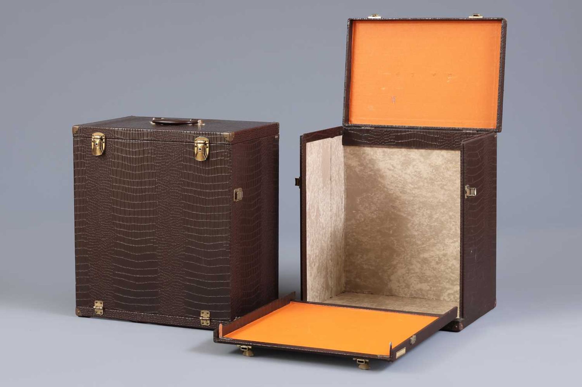 2 Trunk-Koffer der 1950er Jahre - Bild 2 aus 2