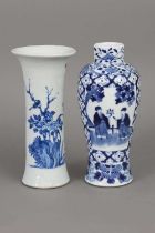 2 chinesische Porzellan Vasen