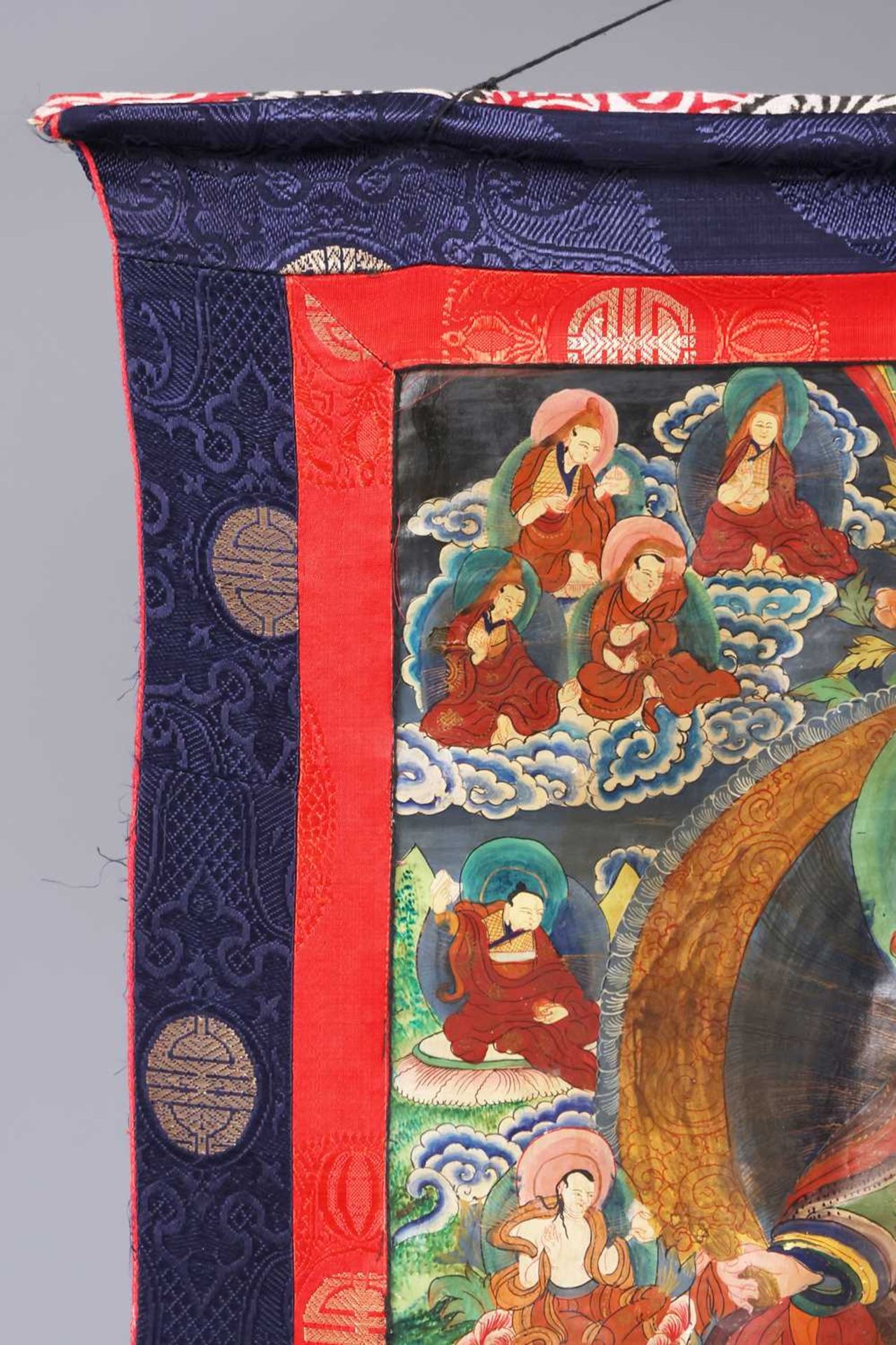 Tibetischer Thangka "Guru Rinpoche Padmasambhava" - Image 3 of 4