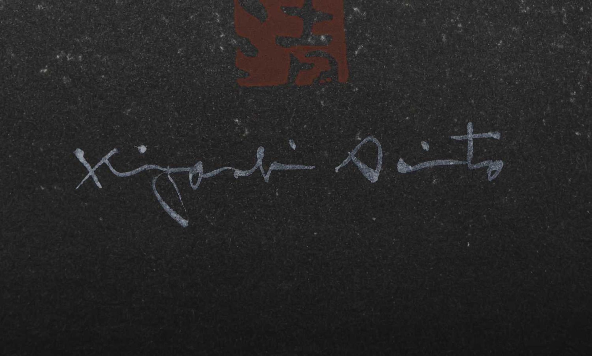SAITO KIYOSHI (1907-1997) Blockdruck "Katsura Kyoto" - Image 2 of 3