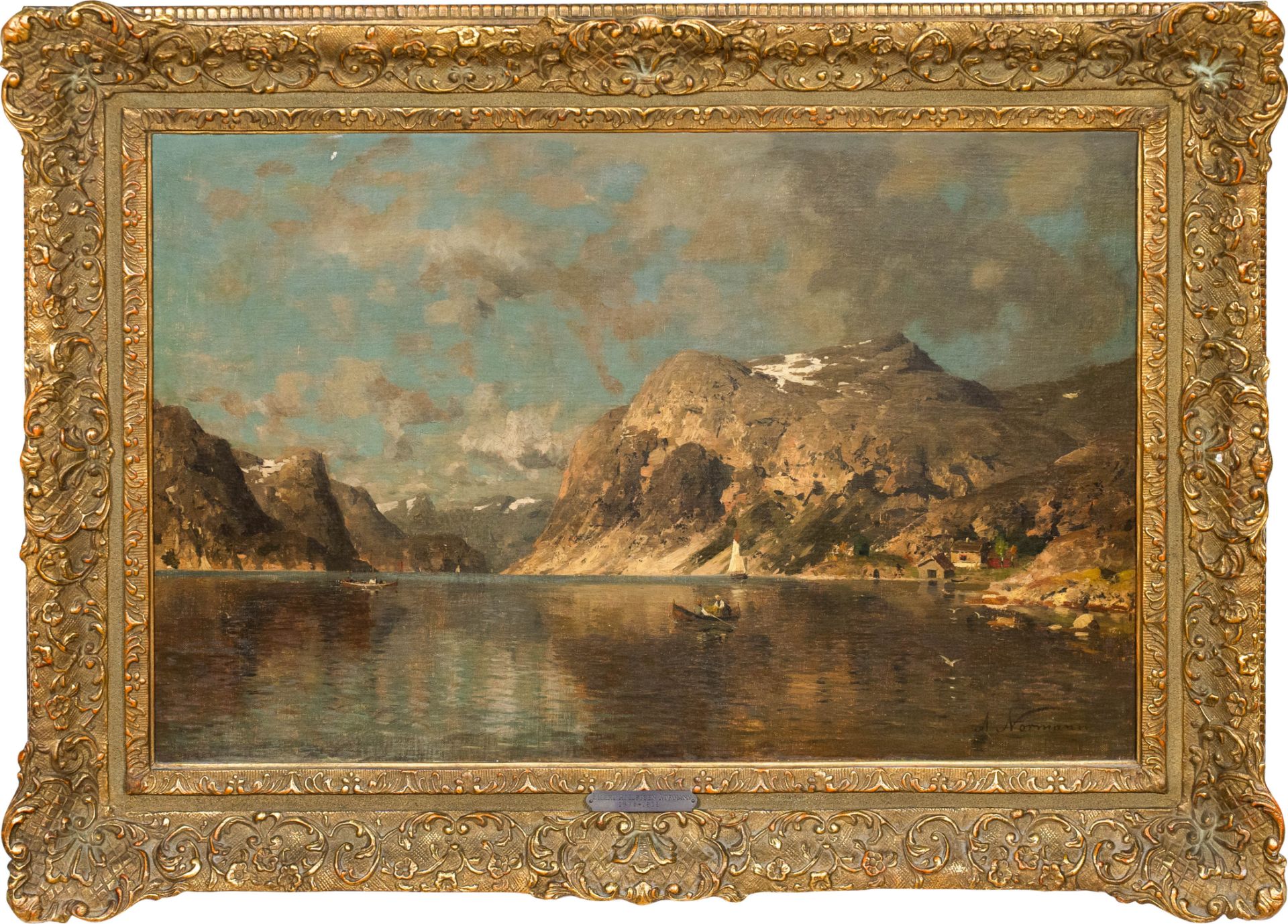 Adelsteen Normann (1848 Bodö - 1918 Oslo) - Image 2 of 4