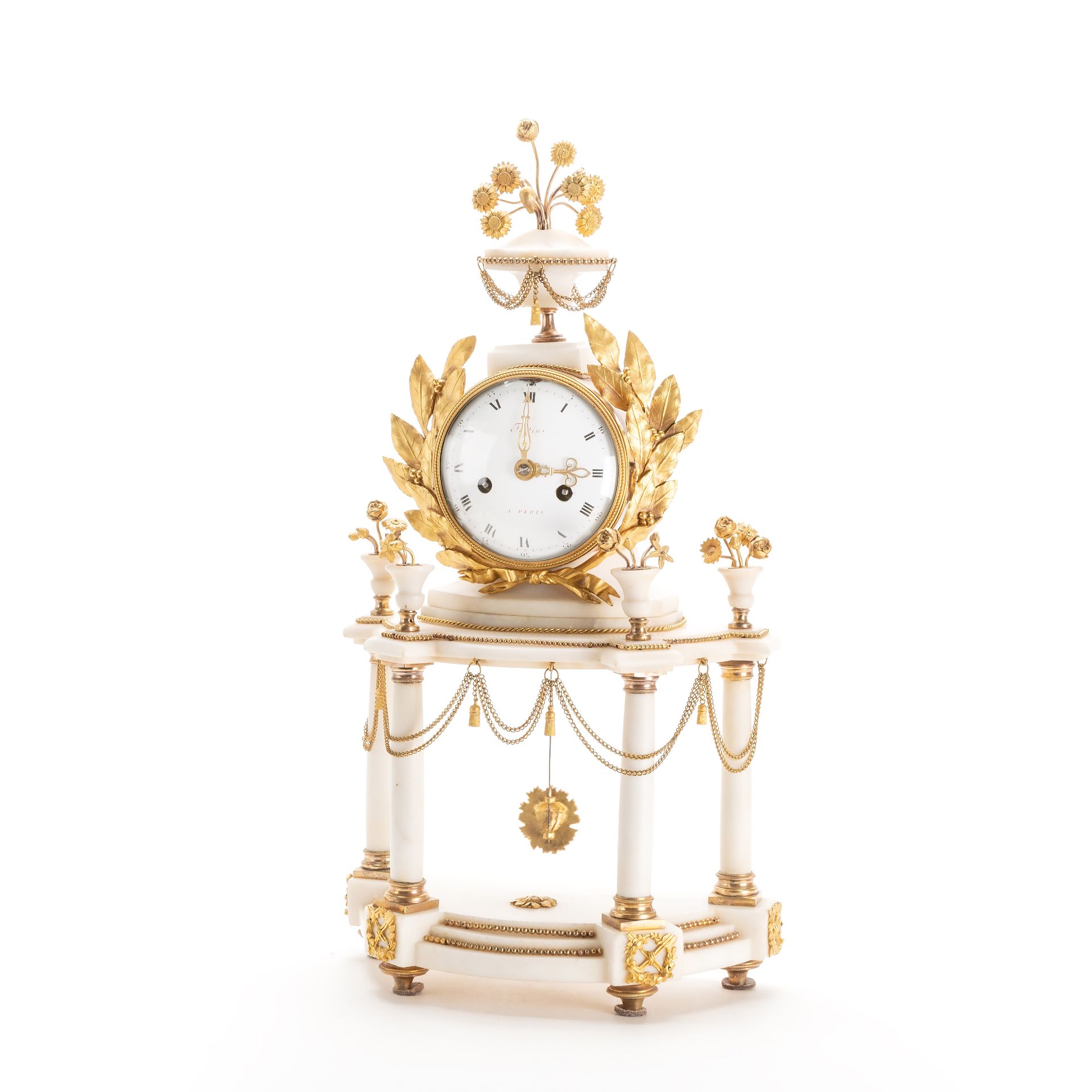 Französische Pendule Louis XVI