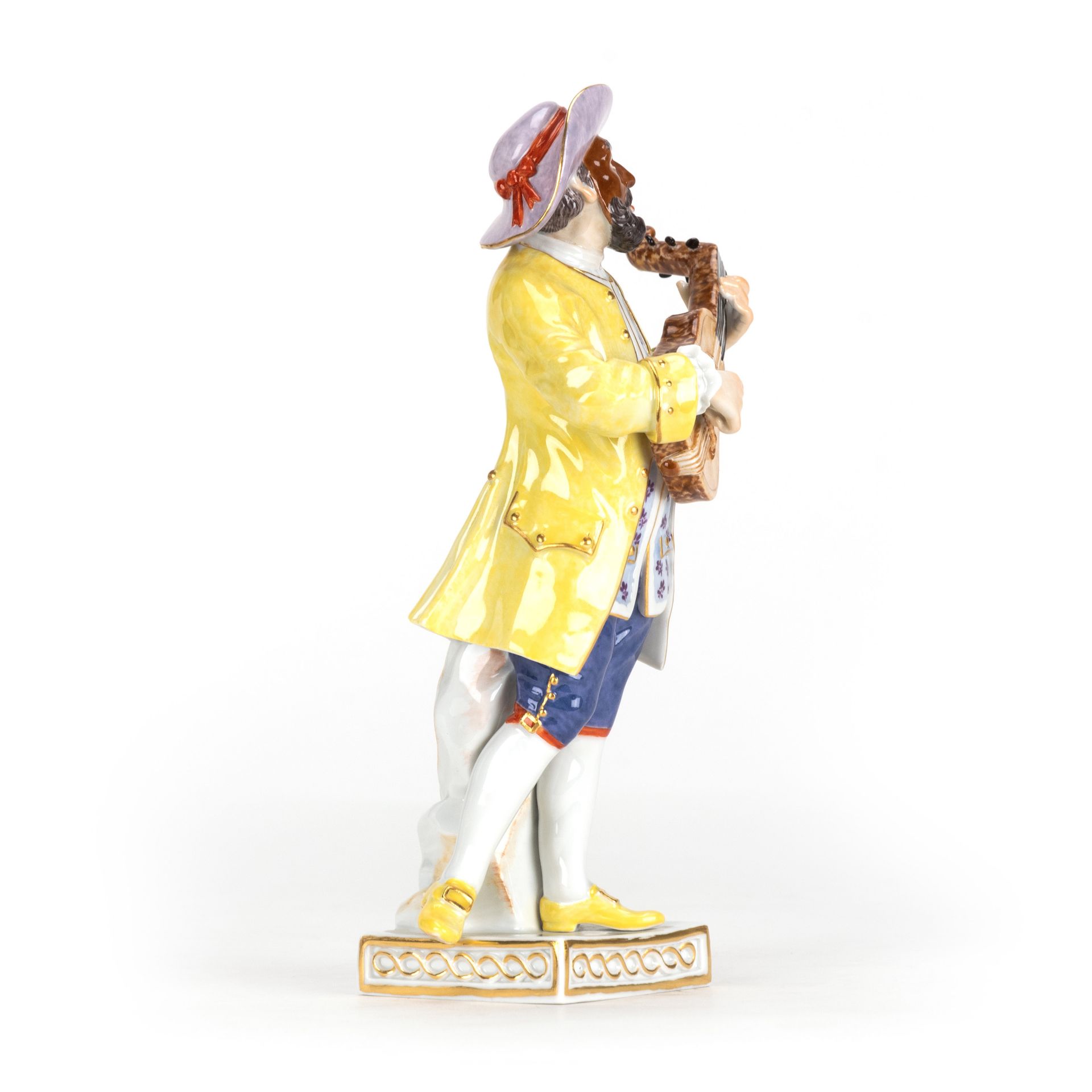 Paar Meissen Figuren aus der 'Commedia dell' Arte' - Image 3 of 10