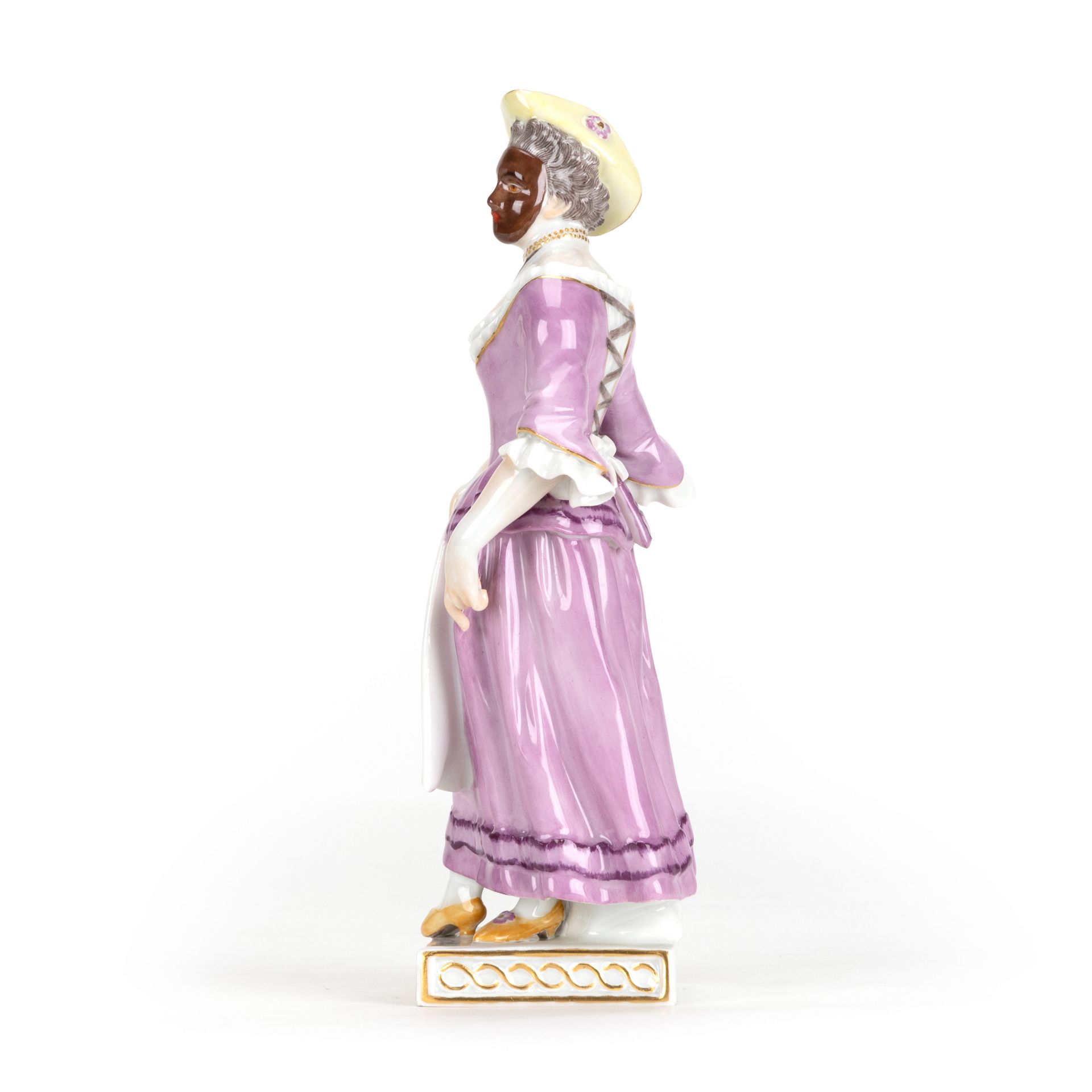 Paar Meissen Figuren aus der 'Commedia dell' Arte' - Image 9 of 10