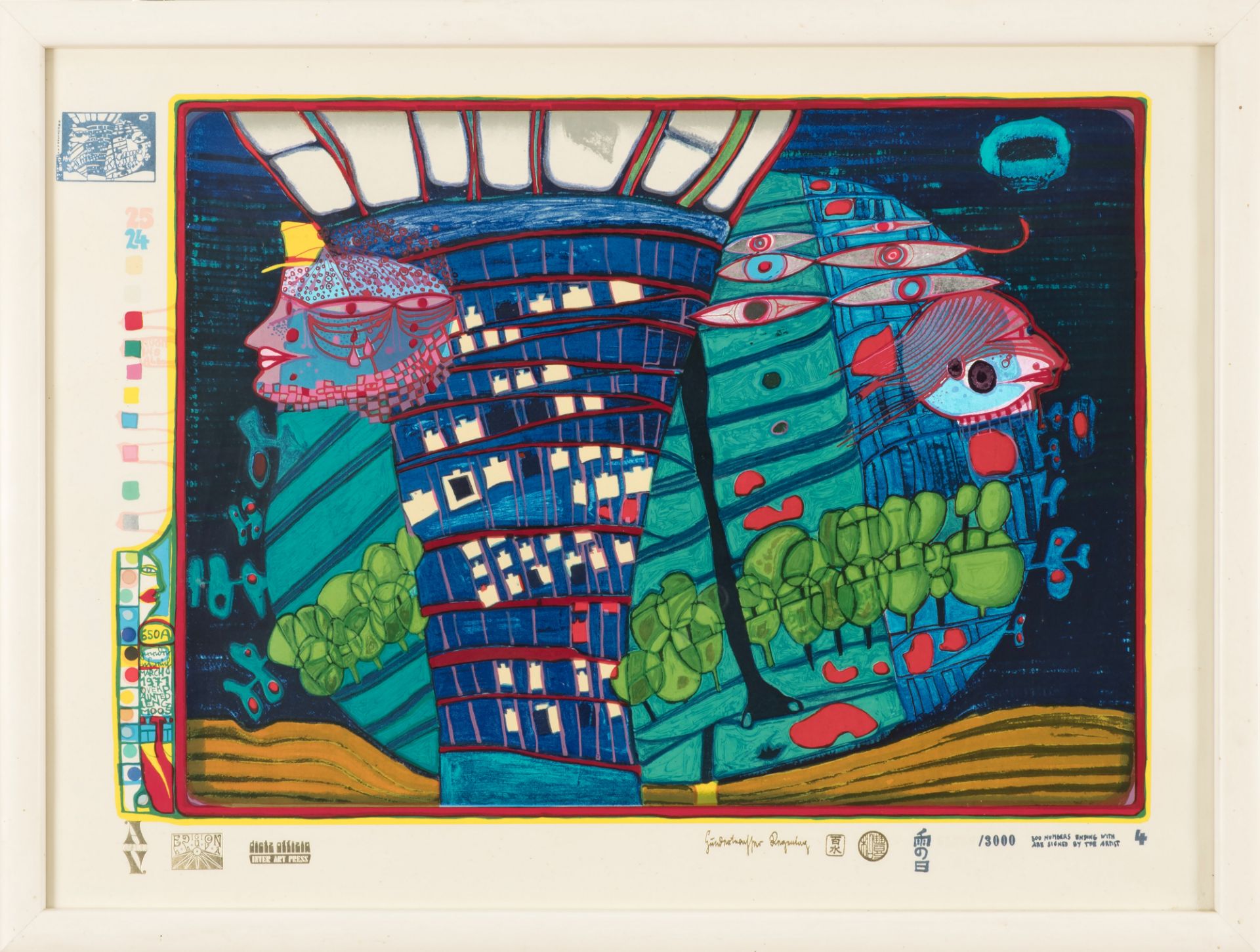 Friedensreich Hundertwasser (1928 Wien - 2000 Brisbane) (F) - Bild 13 aus 15