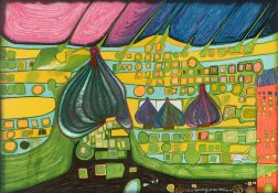 Friedensreich Hundertwasser (1928 Wien - 2000 Brisbane) (F)