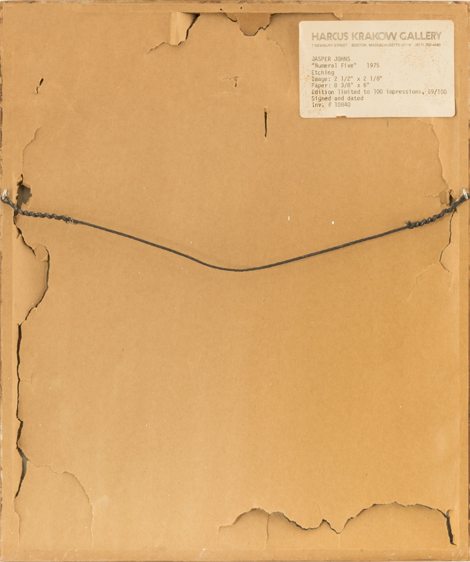 Jasper Johns (1930 Augusta, Georgia) - Bild 3 aus 4