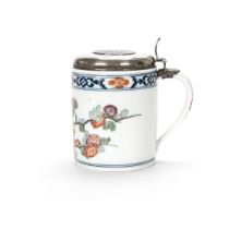 Meissen Walzenkrug mit Imari-Dekor