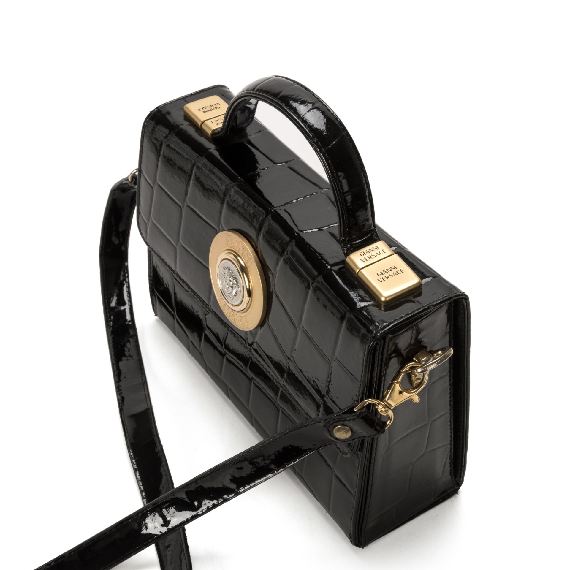 Gianni Versace Henkeltasche und Portemonnaie - Image 4 of 8