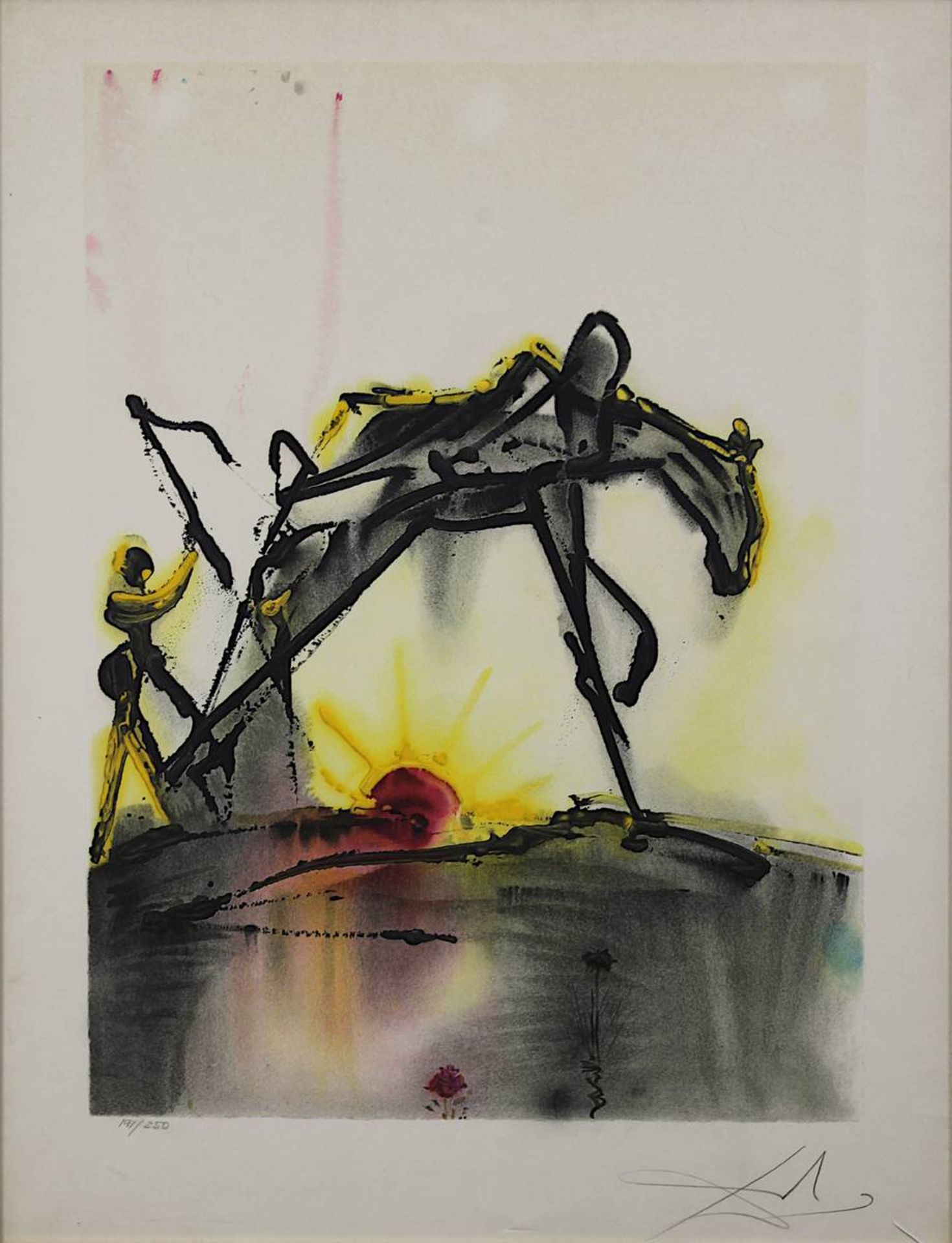 Dali, Salvador (Figurers 1904 - 1989 Figurers), "Le Cheval de Labeur" aus der Serie Le Chevaux - Image 2 of 2